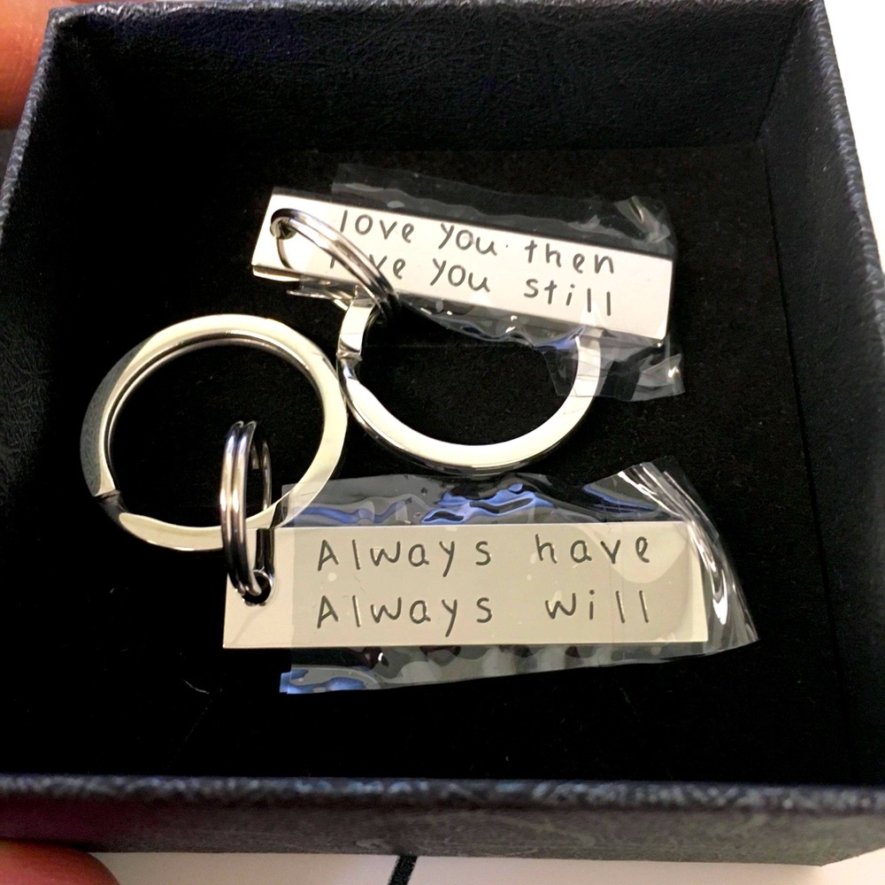 Couples’ Keychain Stainless
